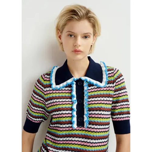Essentiel Antwerp Haxiium Embroidered Polo