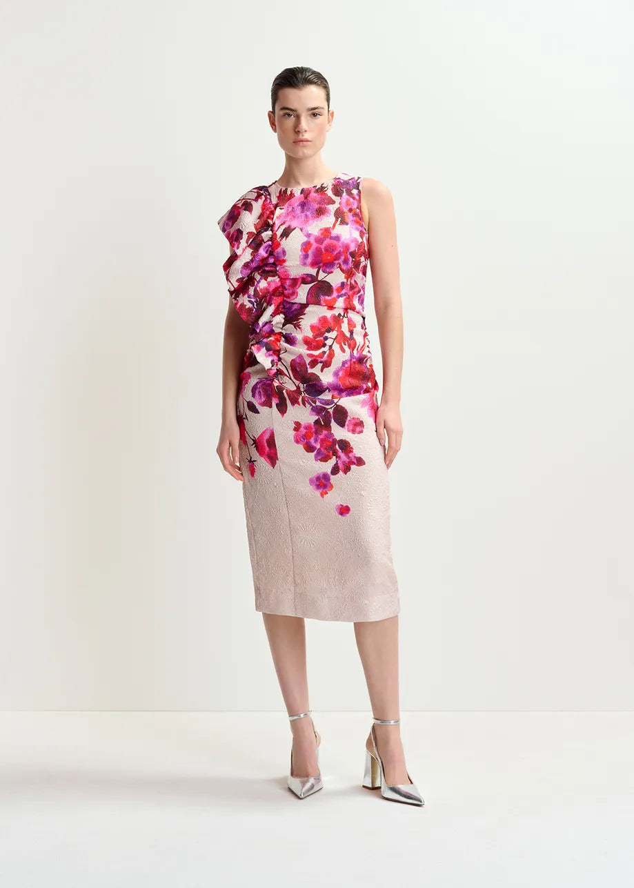 Essentiel Antwerp Hayleigh Midi Dress - Off White