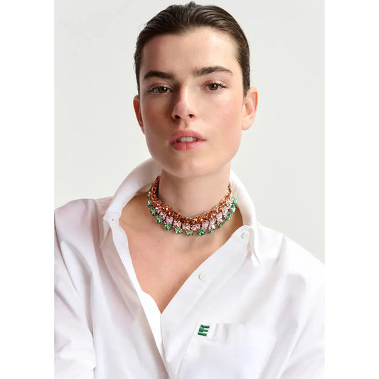 Essentiel Antwerp Heaster Rhinestones Necklace H1PL