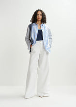 Essentiel Antwerp Hemix Patchwork Shirt - Aqua