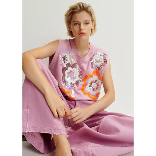 Essentiel Antwerp Hitalian Sleeveless Sweatshirt