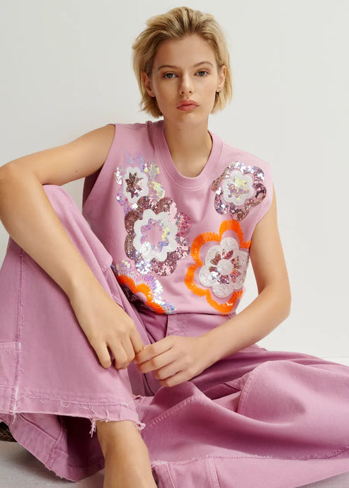 Essentiel Antwerp Hitalian Sleeveless Sweatshirt