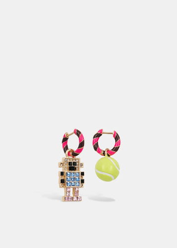 Essentiel Antwerp Hogan Earrings - Virtual Pink