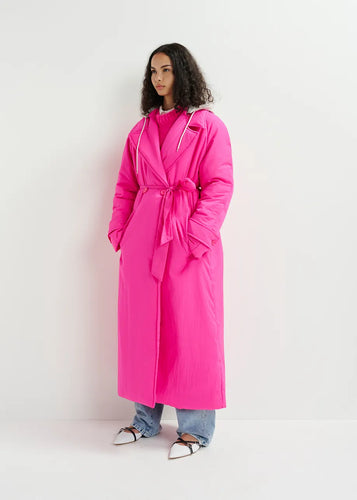 Essentiel Antwerp Horror Coat - Pink