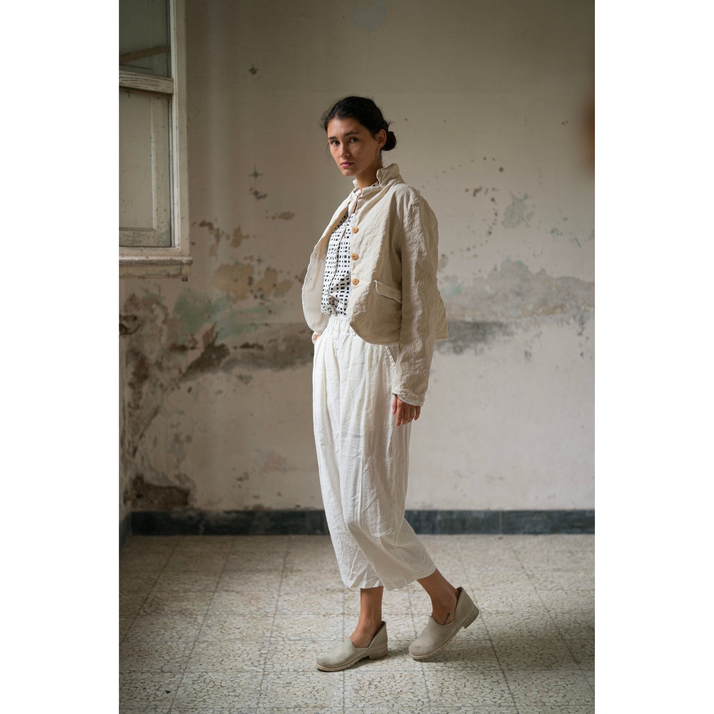 Hannoh + Wessel Padme Pants 261 120 - Natural
