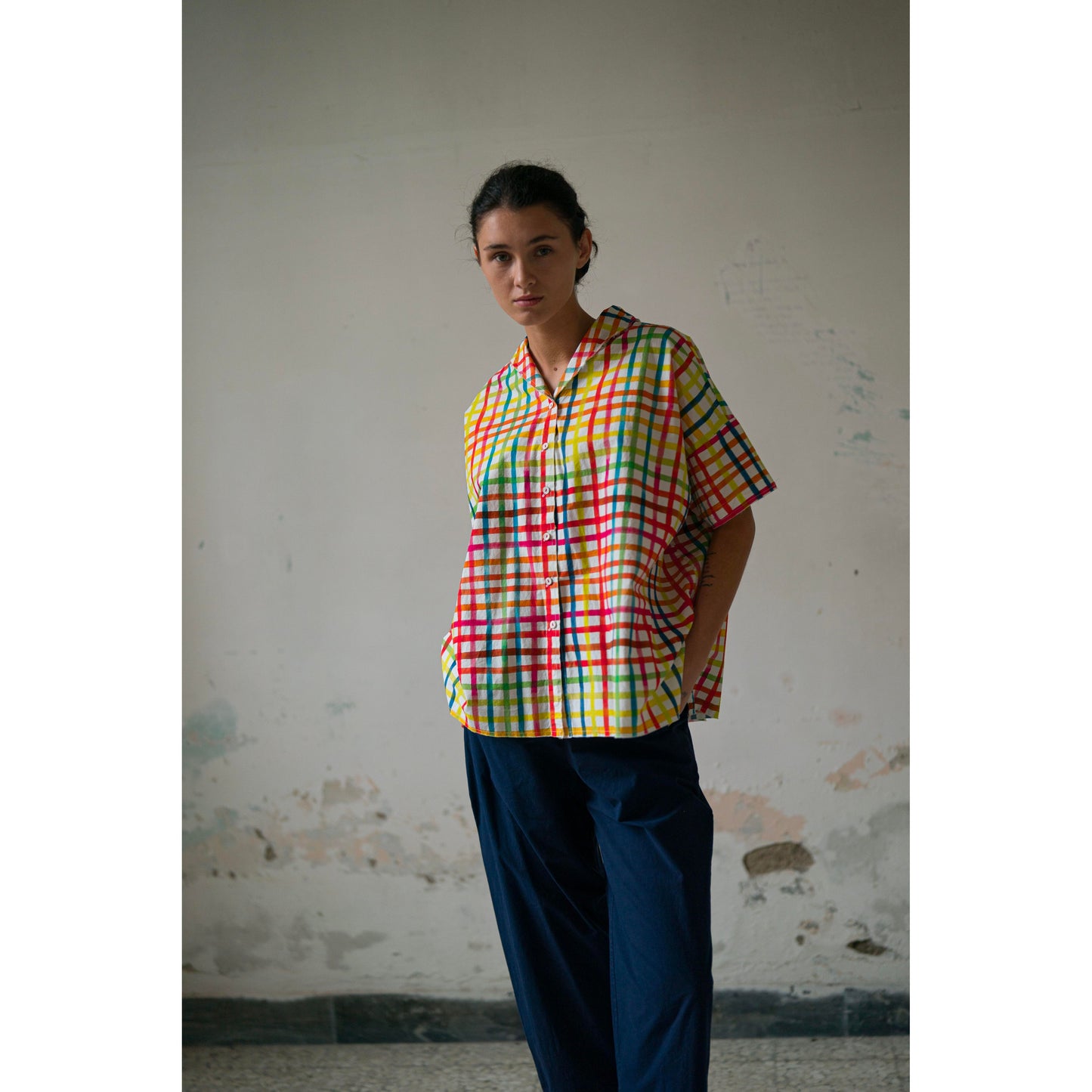 Hannoh + Wessel Samantha Shirt 261 153 - Multi Check