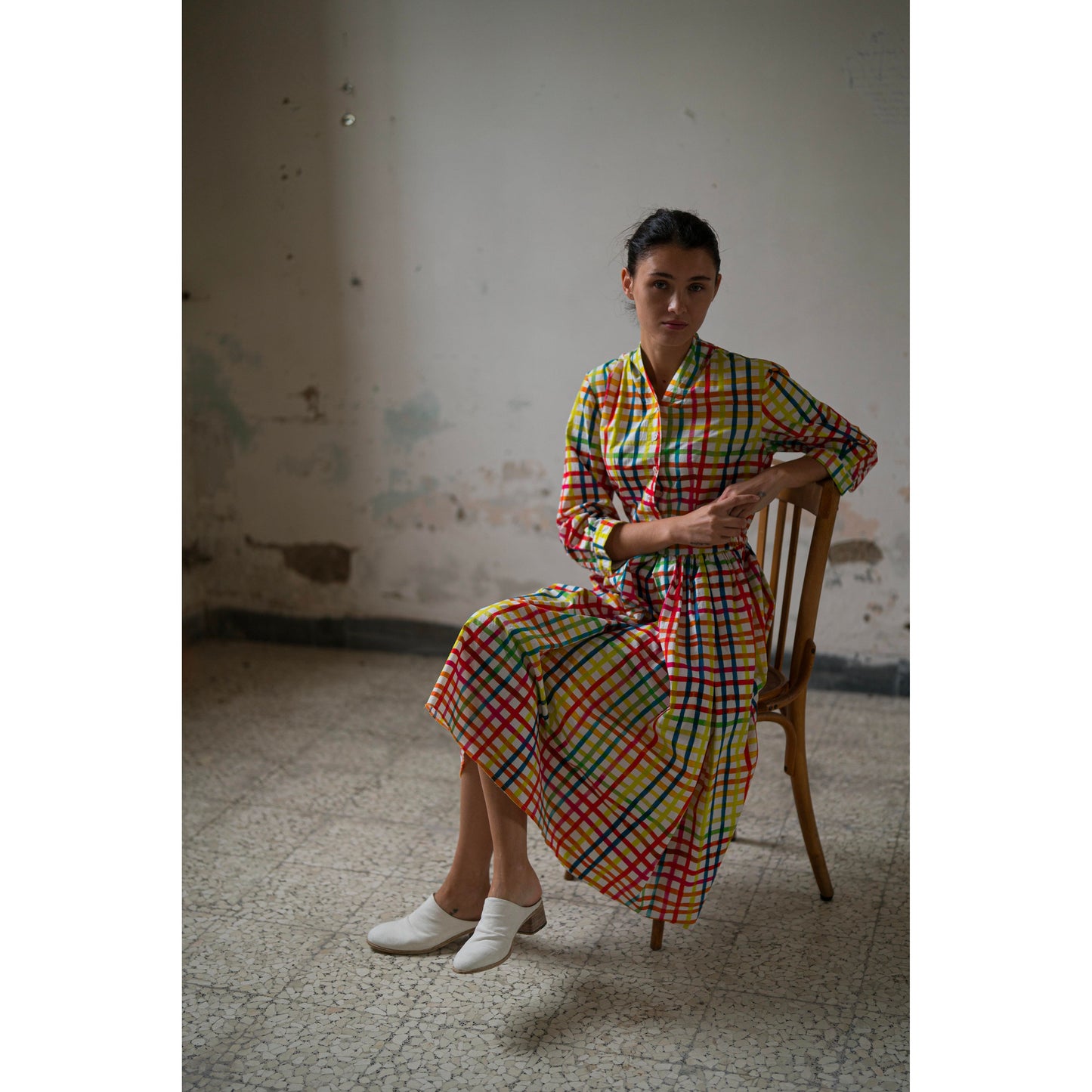Hannoh + Wessel Danica Dress 261 149 - Multi Check