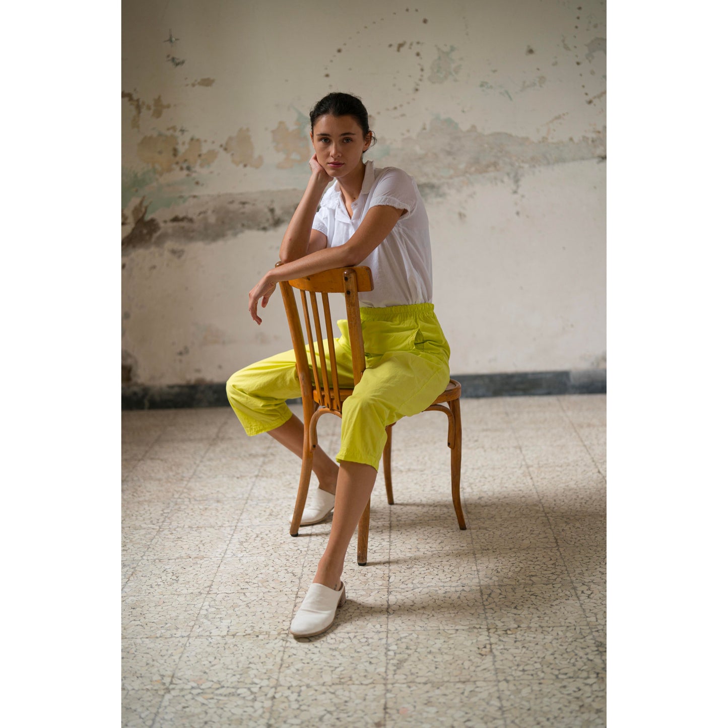 Hannoh + Wessel Poppy Pants 261 148 - Lime