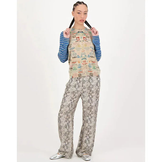 Me 369 Ilana Short Cardigan - Snake