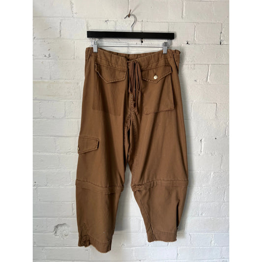 M.A Dainty Trucker Jean - Tobacco