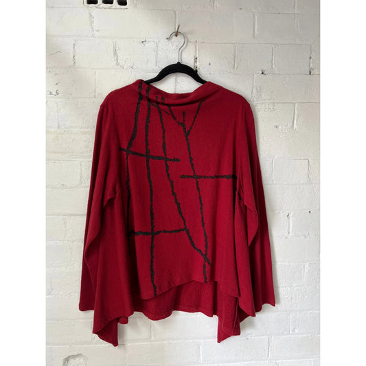 Moyuru Pullover 012 - Red