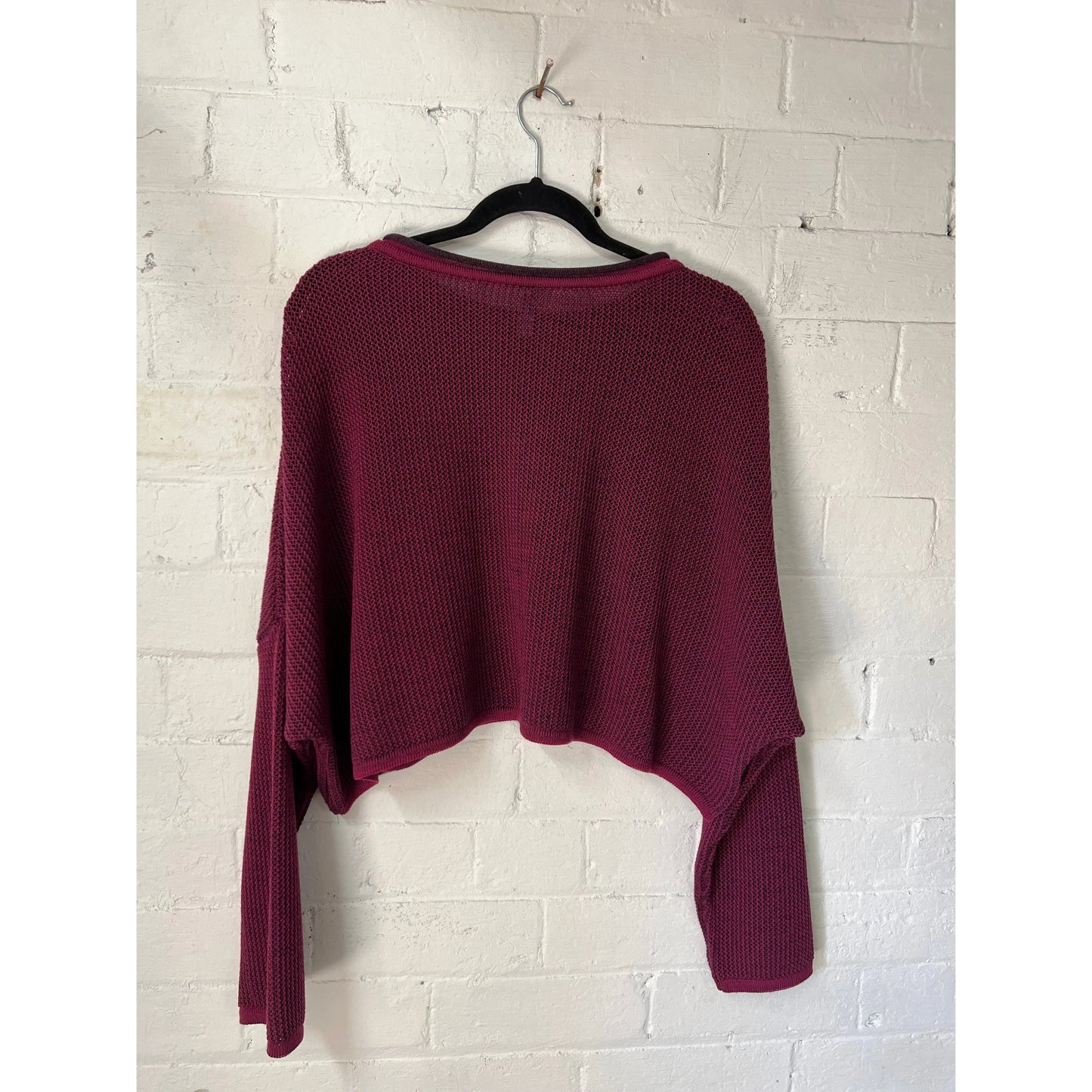 Vale and Ward Soraya Knit - Berry/Charcoal