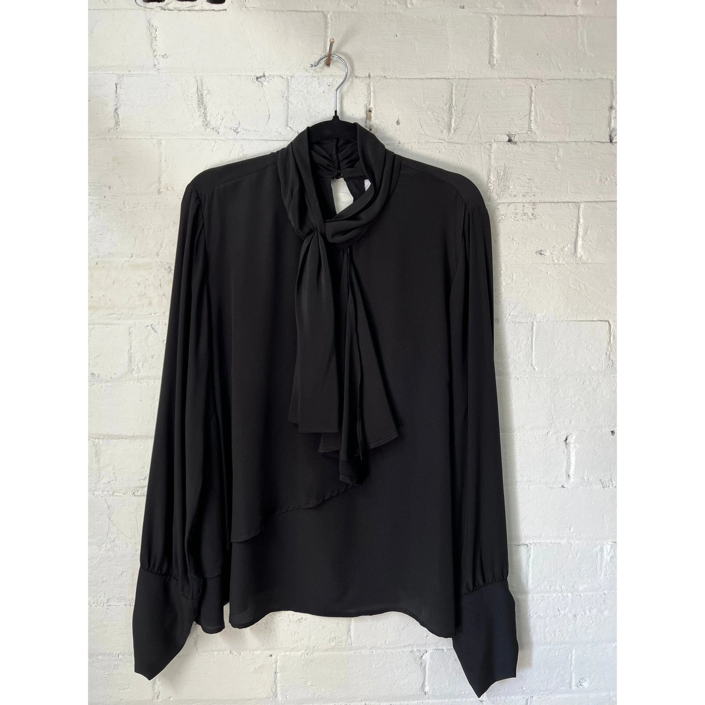 M.A Dainty Hens Night Top - Black