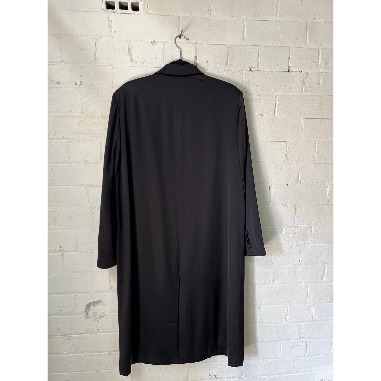 M.A Dainty Bellhop Coat - Dark Navy