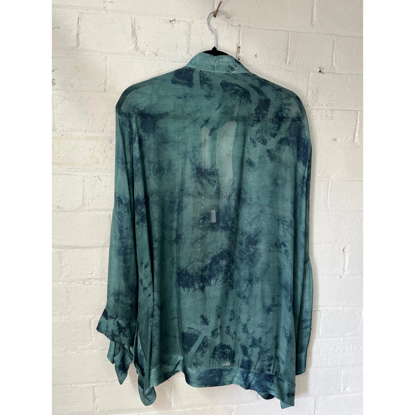 Sanctamuerte Jacket S369 - Tiffany Marine/Print