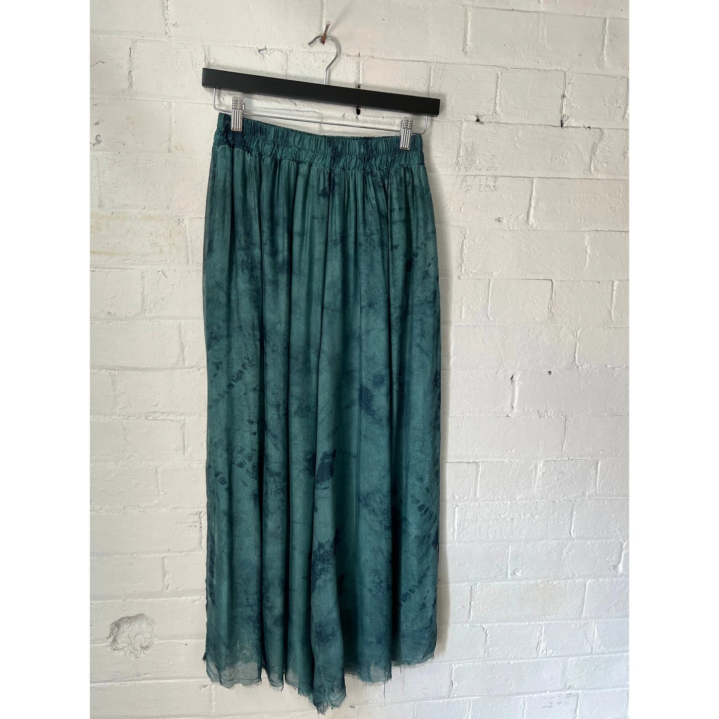 Sanctamuerte Pants S278 - Tiffany Marine Print