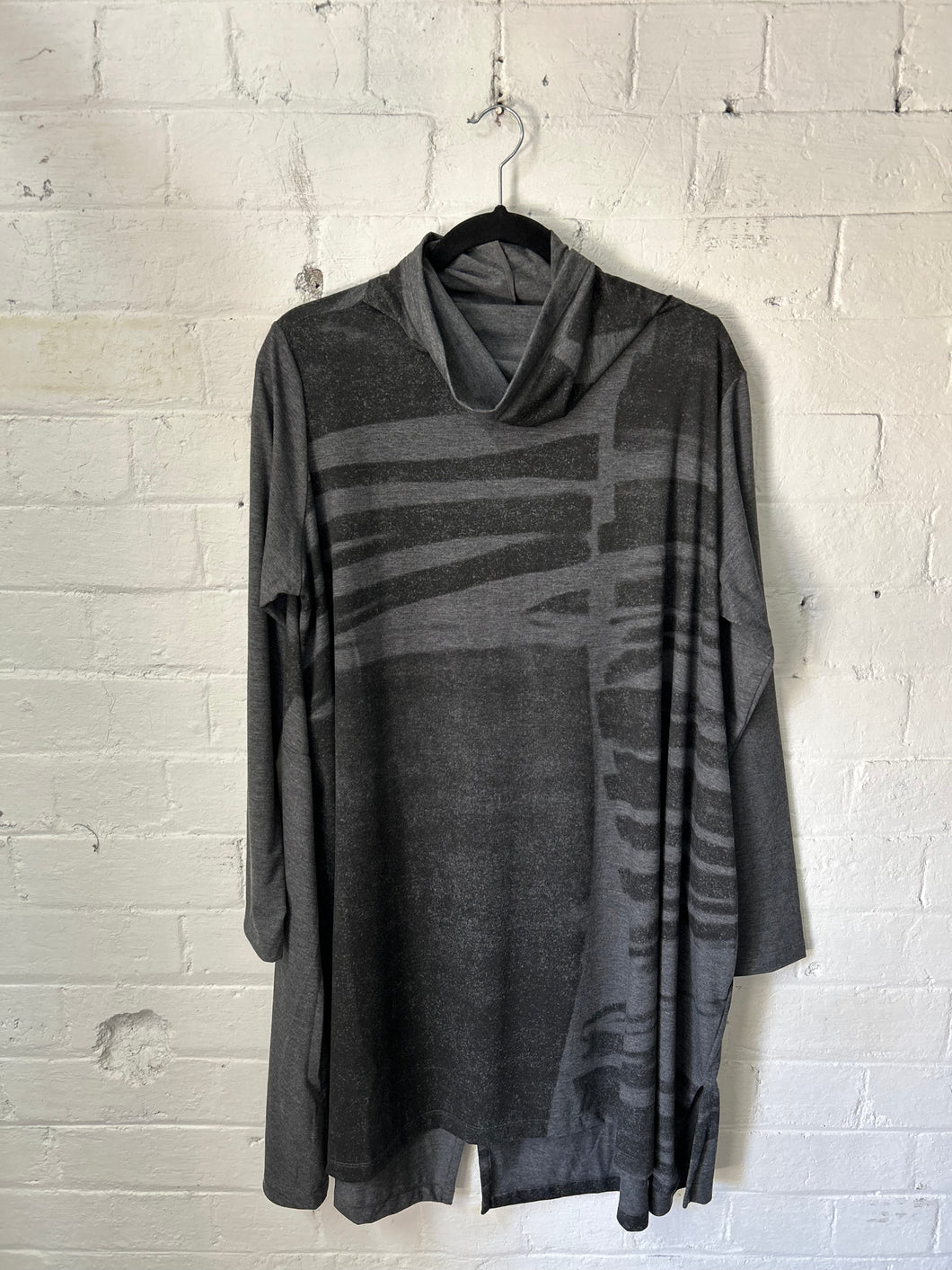 Moyuru Dress 410 - Grey/Black