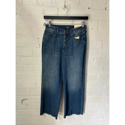 NYDJ HR Teresa Wide Leg Ankle - Mission Blue