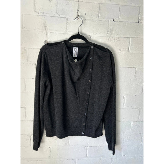 M.A Dainty Charmed Cardigan - Slate Grey