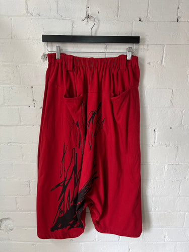 Moyuru Pants 440 - Red Combo