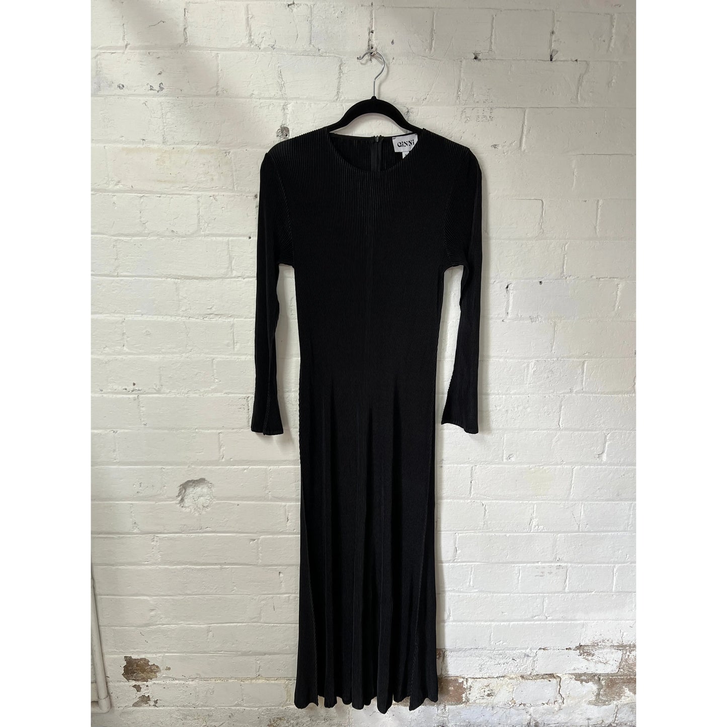 Ginni Heart Of Gold Black Maxi Dress