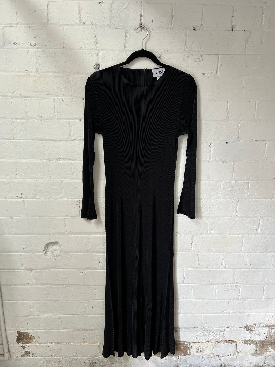 Ginni Heart Of Gold Black Maxi Dress