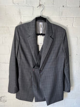 M.A Dainty Seesaw Jacket - Grey Check