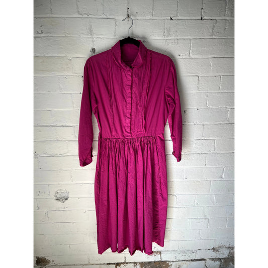 Hannoh + Wessel Duilia Dress - Fushsia