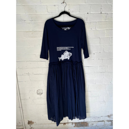 Studio Rundholz Dress 3290907 - Navy Print