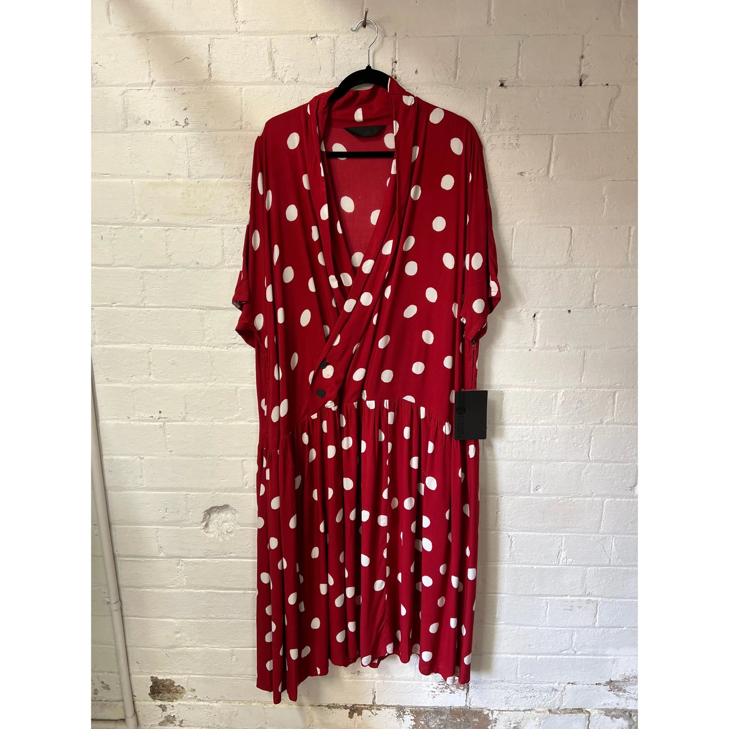 Moyuru Dress 463 - Red/White