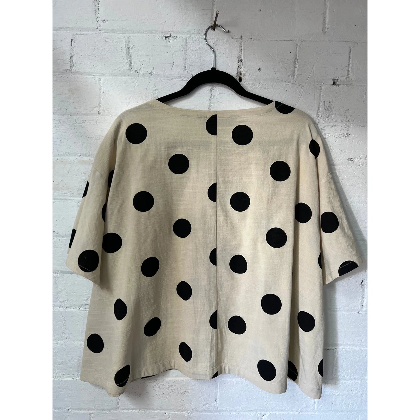 Moyuru Blouse 642 - Natural/Black