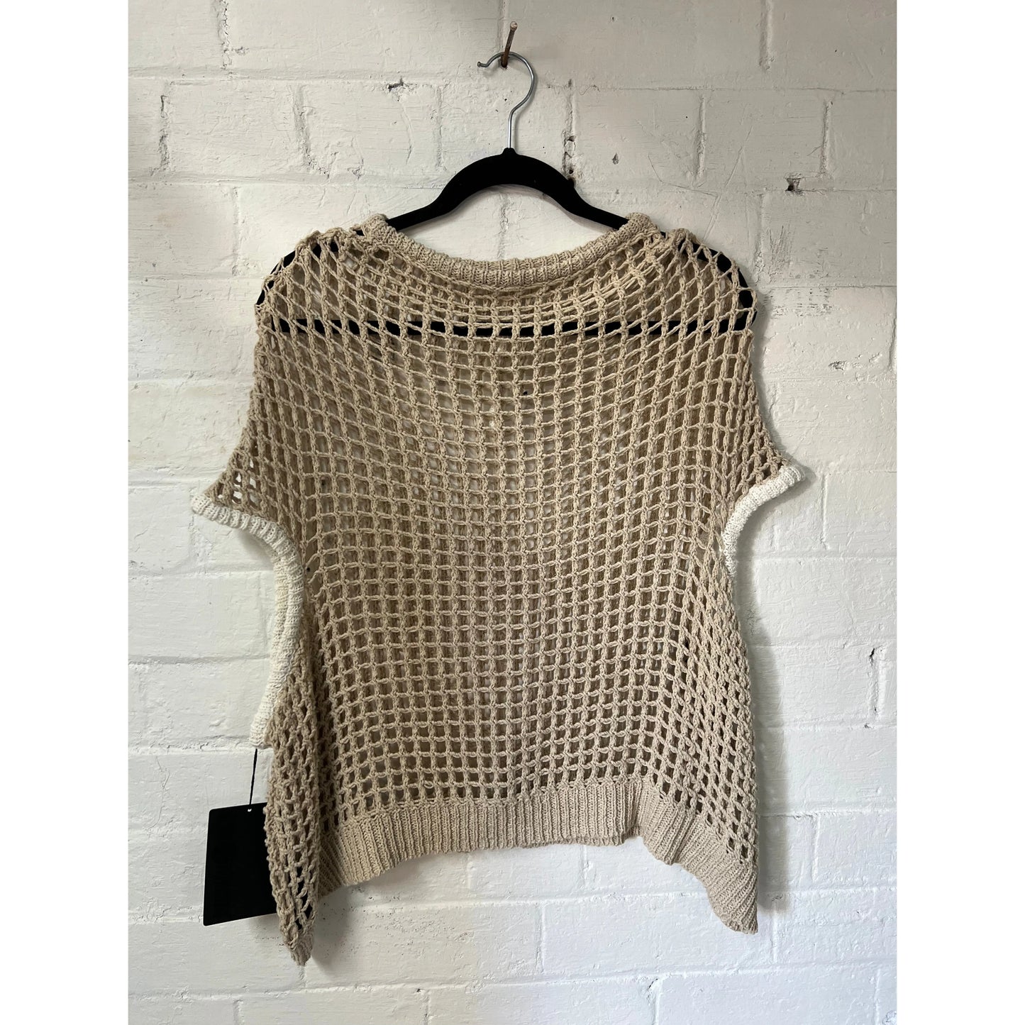 Moyuru Knit Top 300 - Beige/White