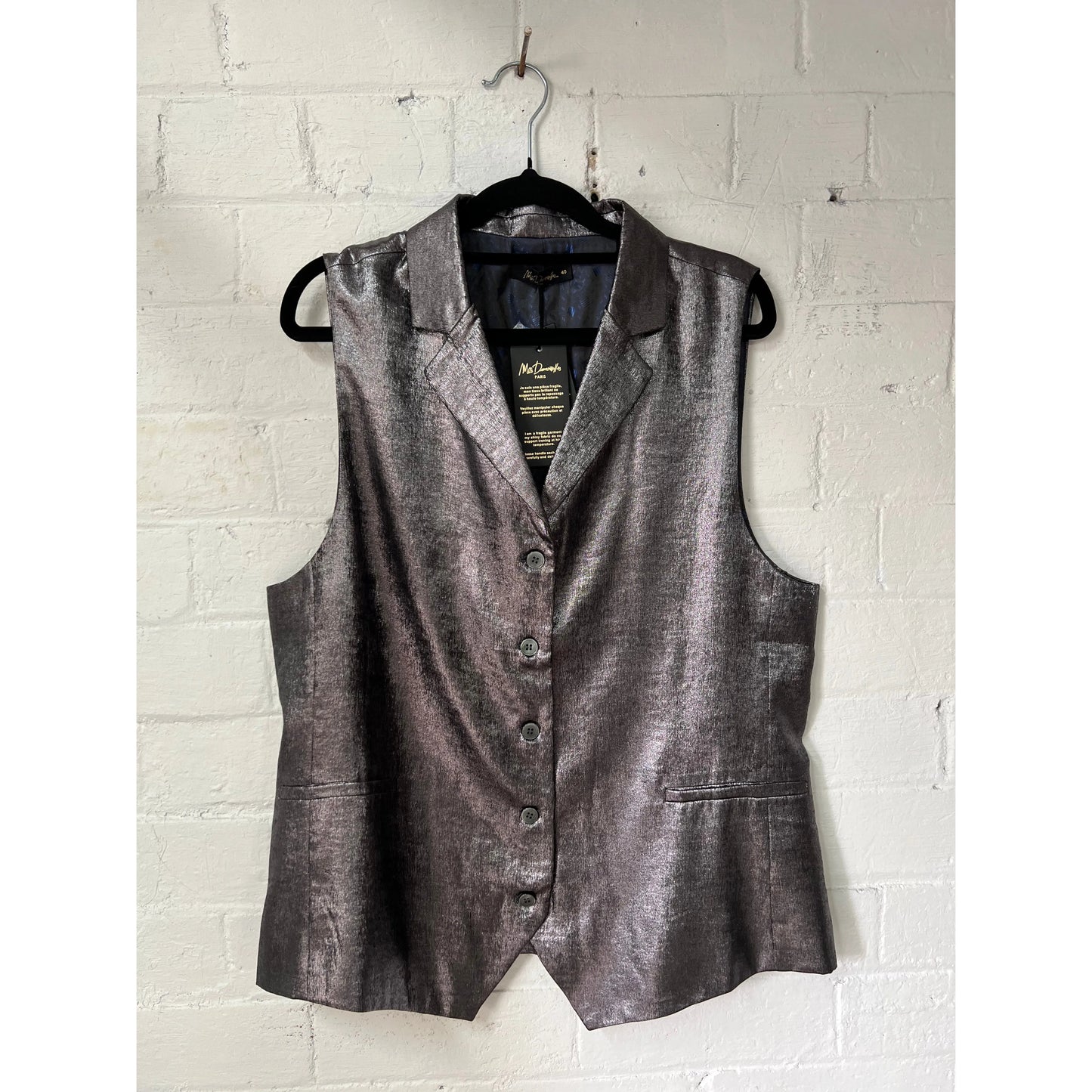 Mes Demoiselles Sefana Vest - Slate