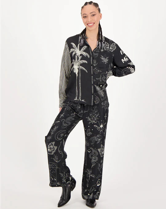 Me 369 Isabel Shirt - Black Magic