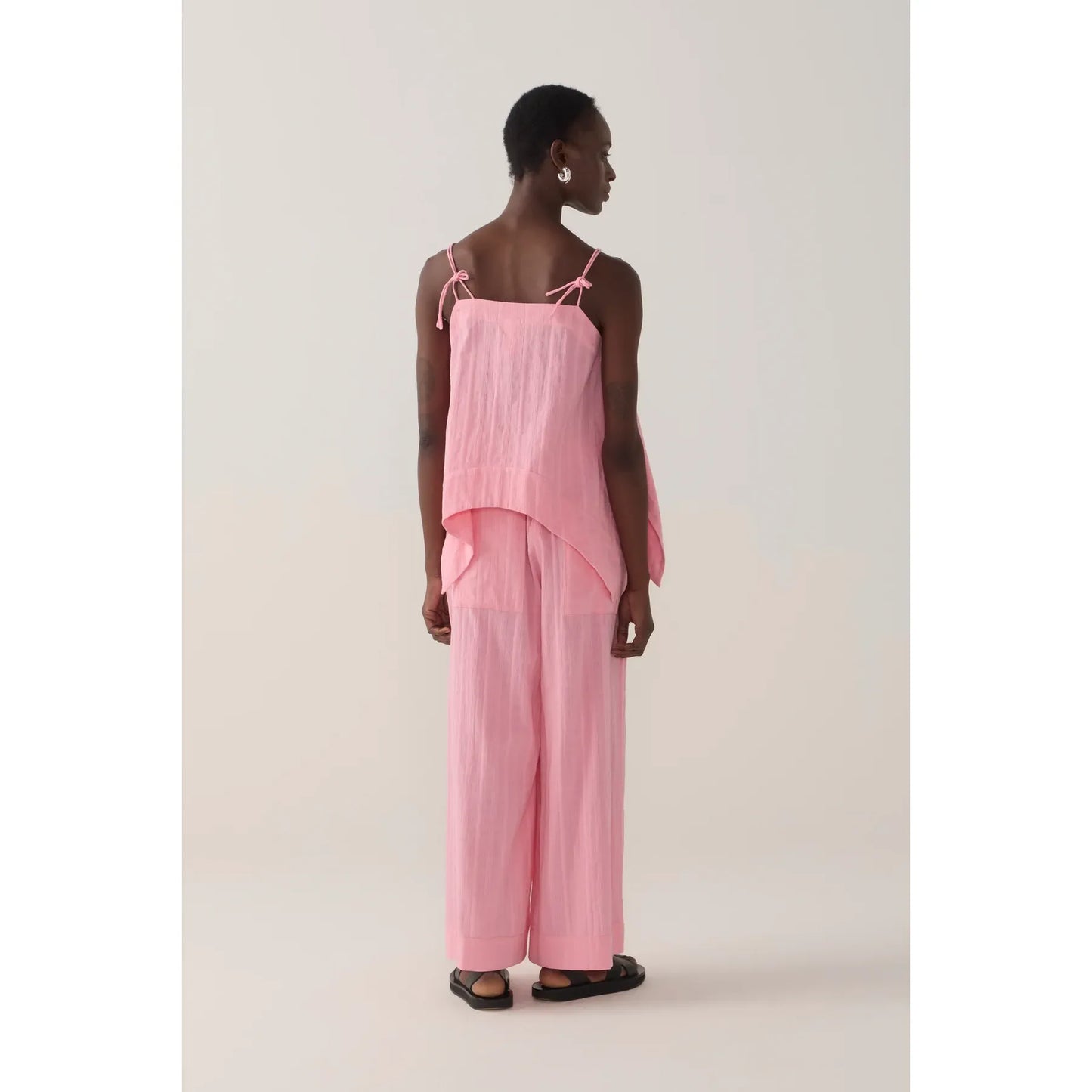 Foemina Imogen Pant - Watermelon Check Cotton