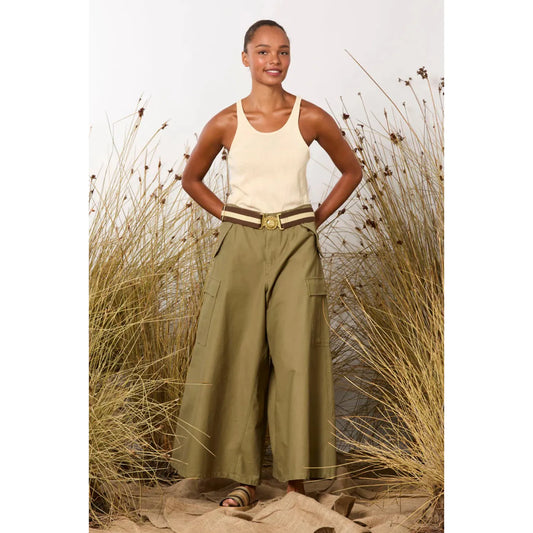 M.A Dainty Indiana Pants - Safari