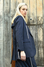 Cooper It's Just a Blaze Jacket - Navy Pinstripe