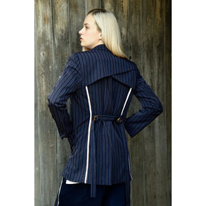 Cooper It's Just a Blaze Jacket - Navy Pinstripe
