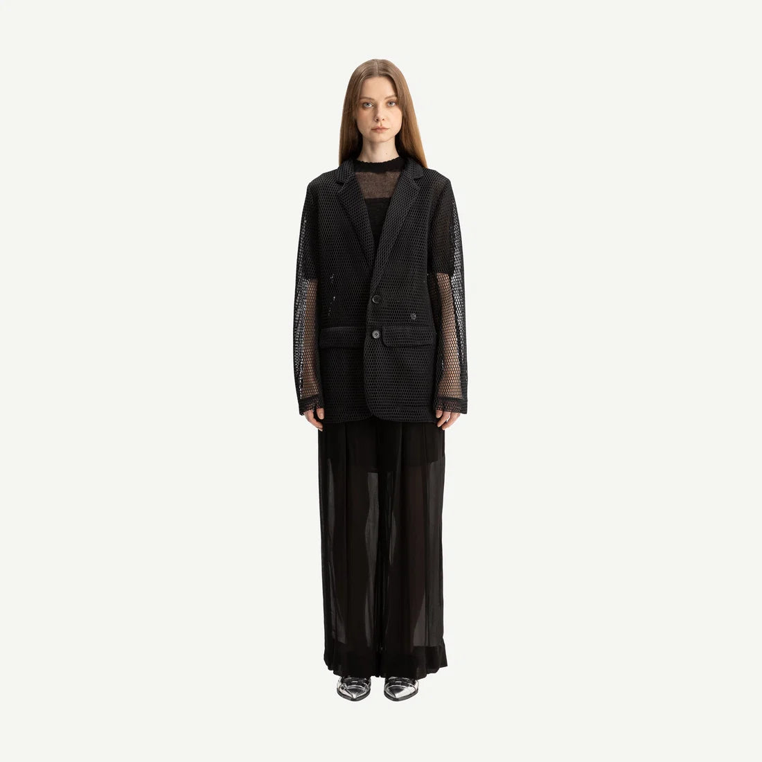 Bone & Arrow Tilly Blazer - Black