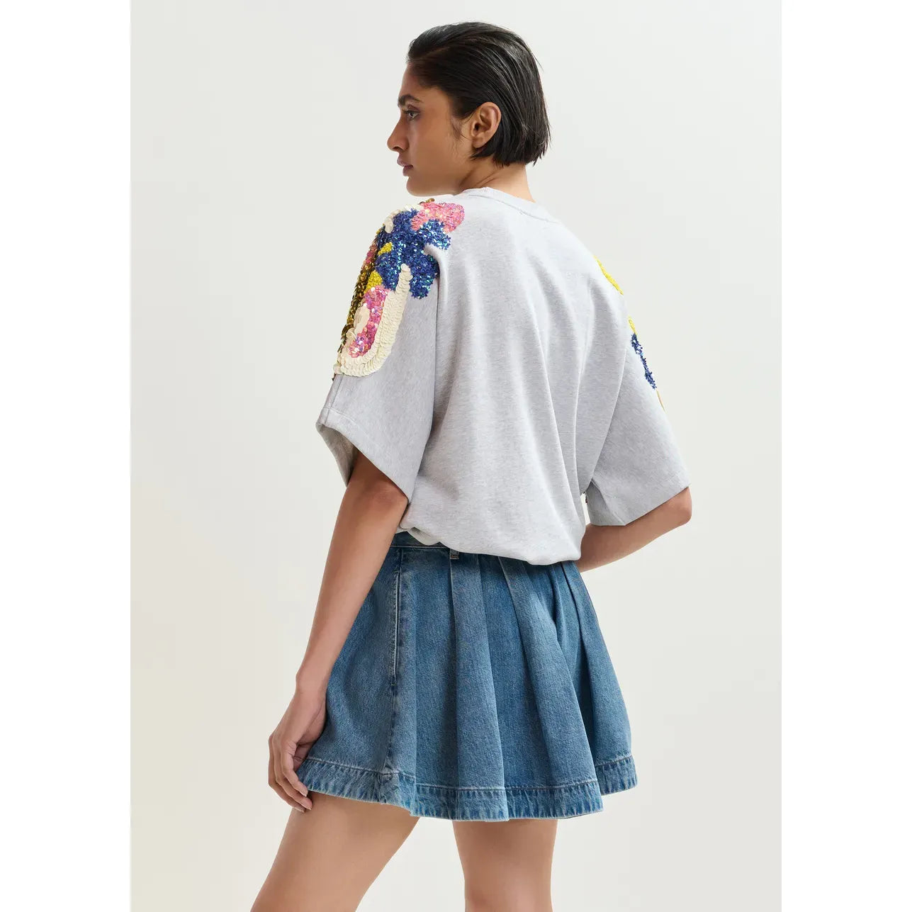 Essentiel Antwerp Jadda Embroidered Sweatshirt