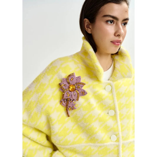 Essentiel Antwerp Jamazing Brooch - Mauve