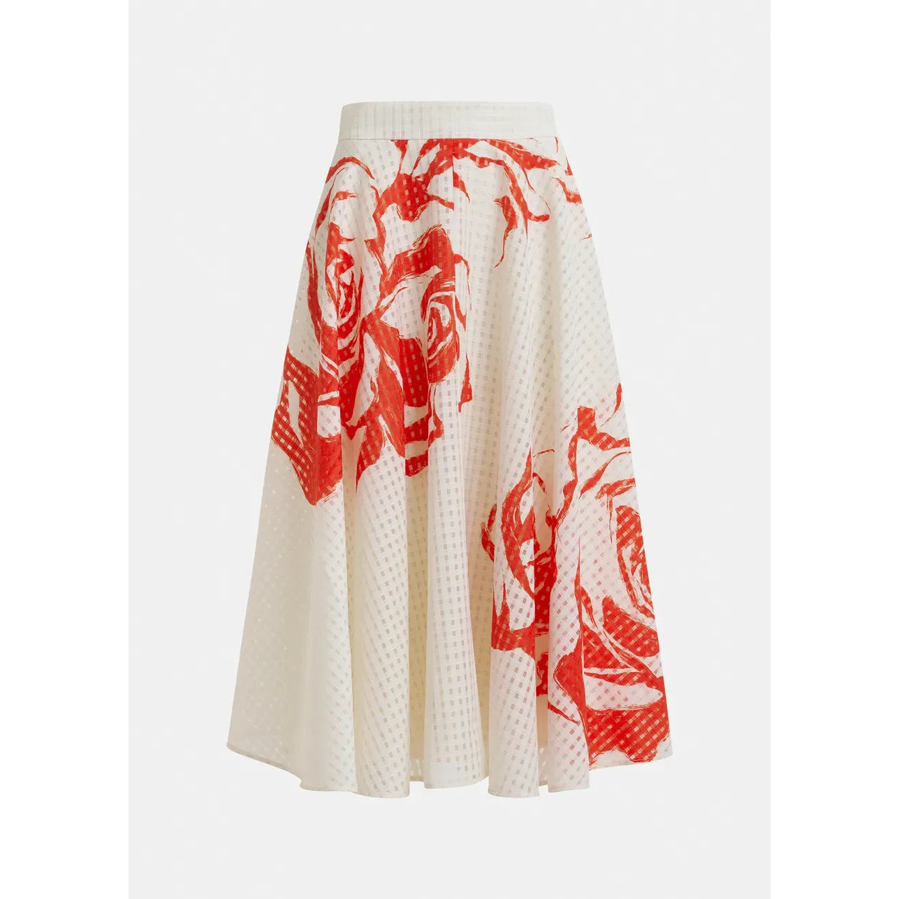 Essentiel Antwerp Jango Skirt - Off White/Red