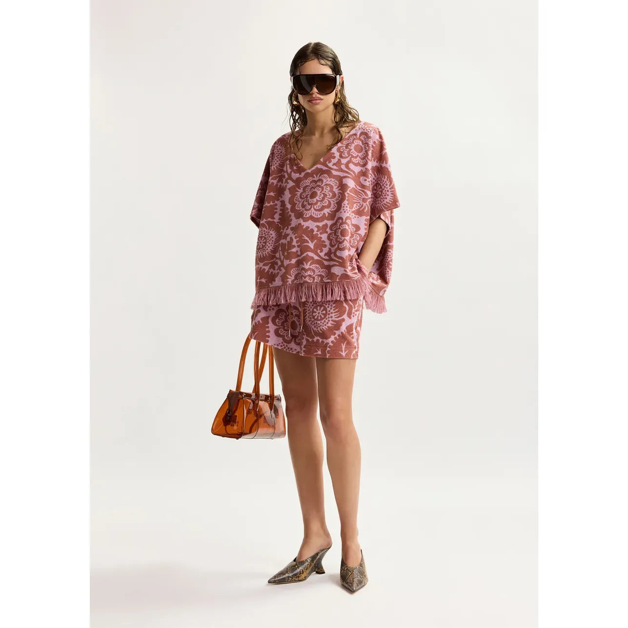 Essentiel Antwerp Jorlando Towel Jersey V Top