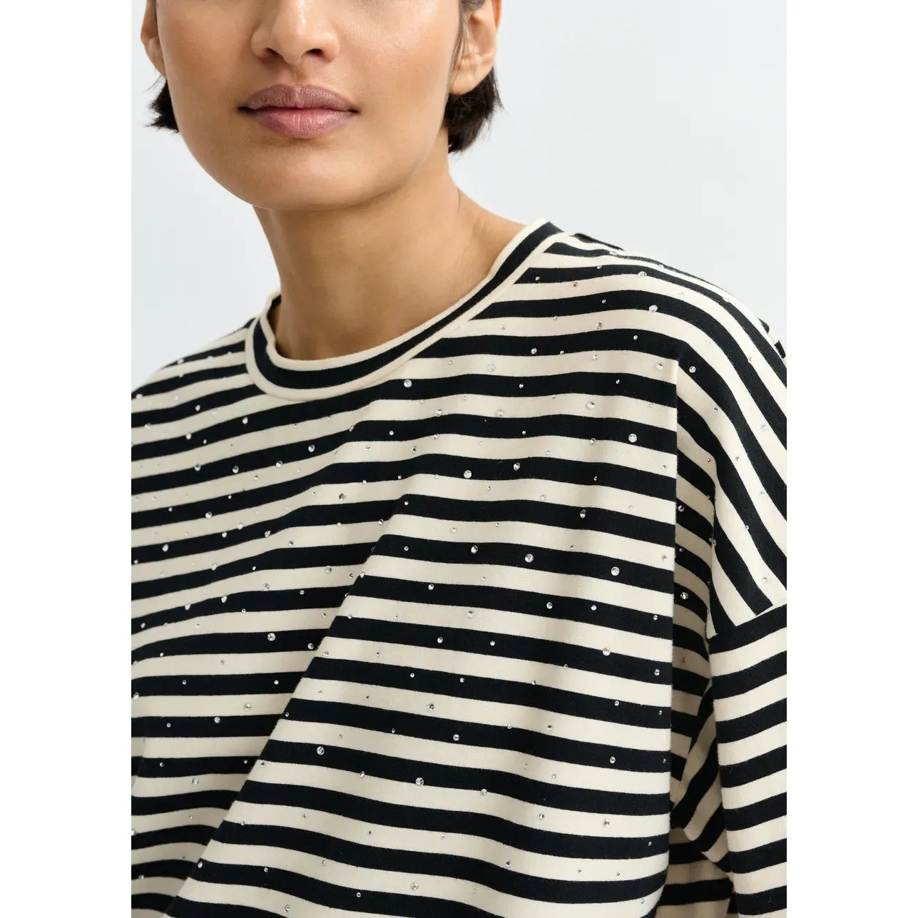Essentiel Antwerp Joste T-Shirt - Black/White