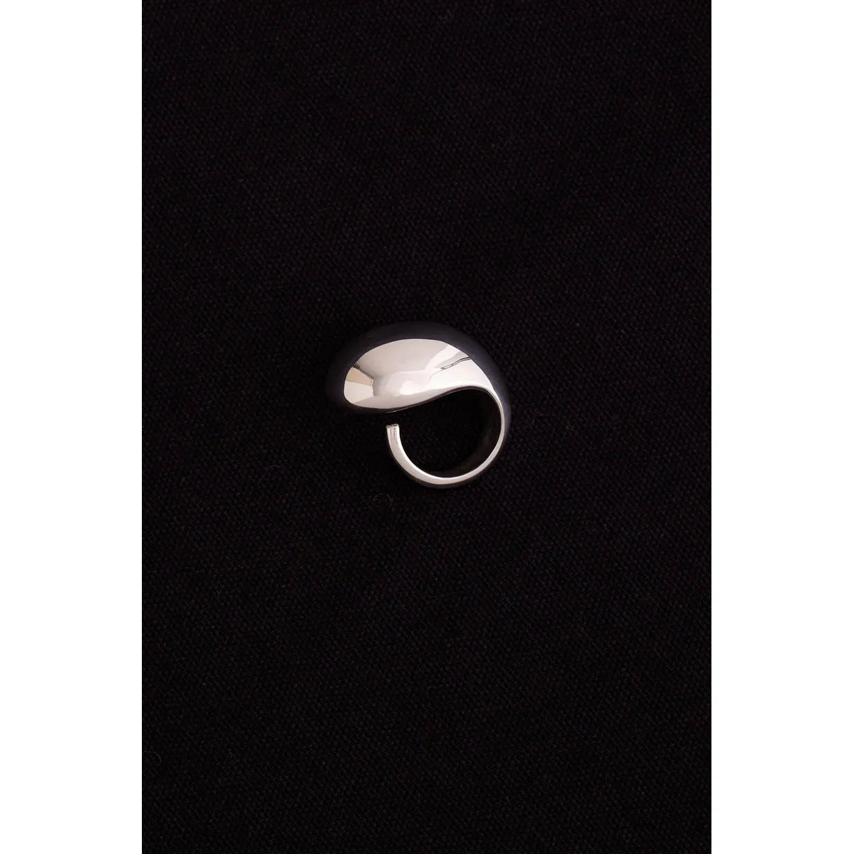 Jacquie Starr Tear Drop Hollow Form Ring - Large