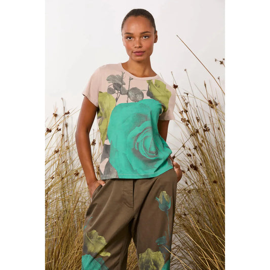 M.A Dainty Lolly T-Shirt - Pink Roses
