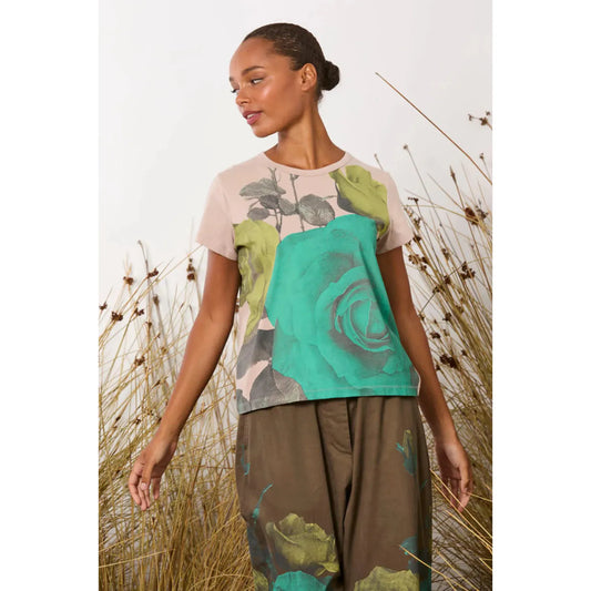 M.A Dainty Lolly T-Shirt - Pink Roses