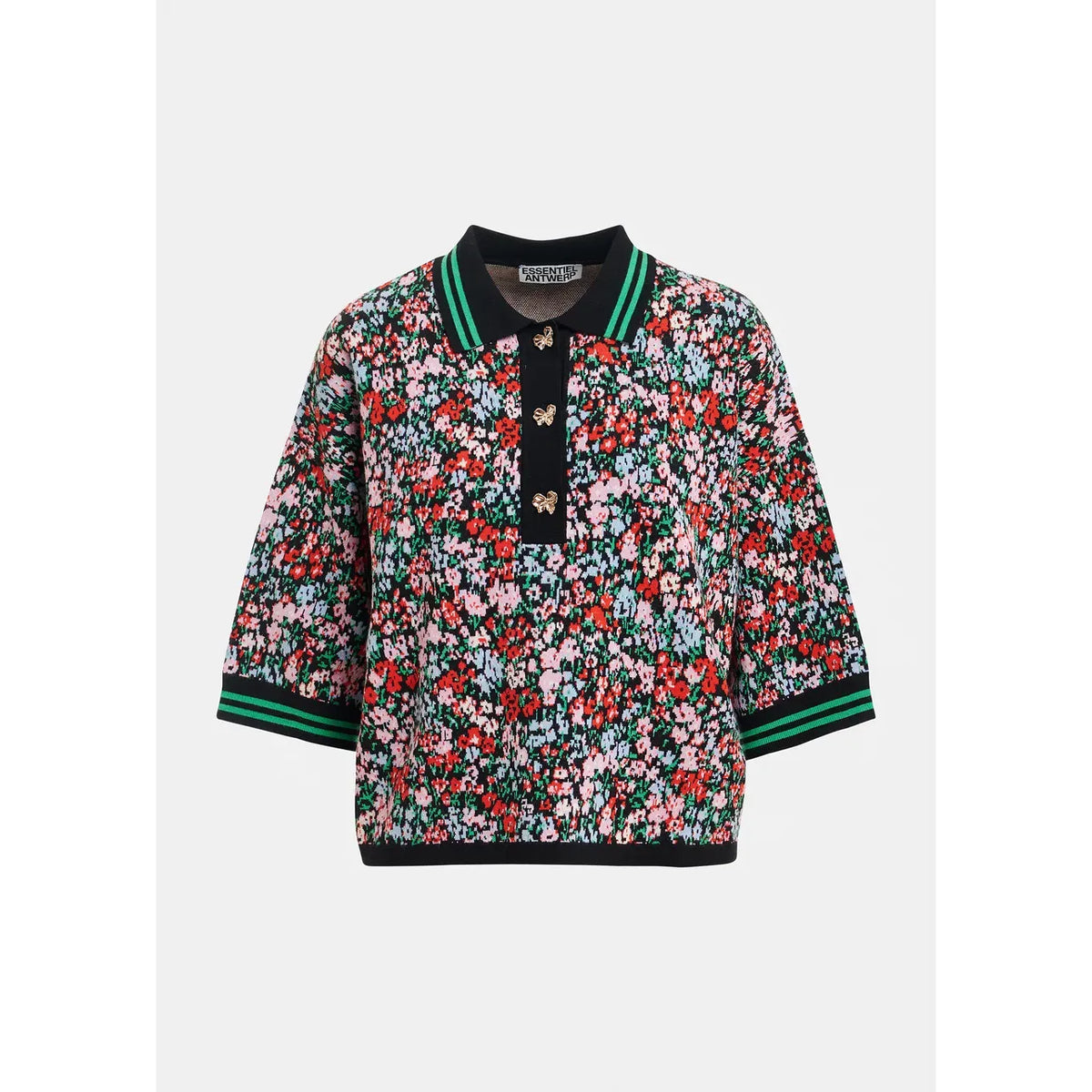Essentiel Antwerp Kartos Jacquard Polo