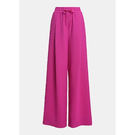Essentiel Antwerp Keetah Wide Leg Pant - Magenta
