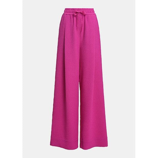 Essentiel Antwerp Keetah Wide Leg Pant - Magenta